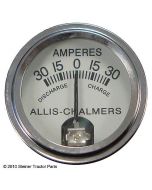 Gauge, Ammeter To Fit Allis Chalmers® – New (Aftermarket)