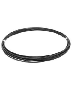 #12 Nylon Covered Cable Pin, Black Coating, 25' Spool