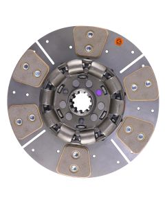 11" Transmission Disc, 6 Pad, w/ 1-1/2" 10 Spline Hub - Reman