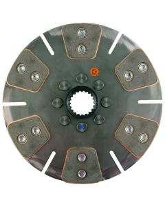 10" Transmission Disc, 6 Pad, w/ 1-9/16" 20 Spline Hub - Reman