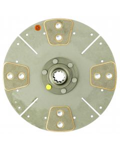 10" Transmission Disc, 4 Pad, w/ 1" 10 Spline Hub - Reman