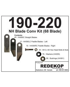 Chopper Blade Conversion Kit To Fit Ford/New Holland® – New (Aftermarket)